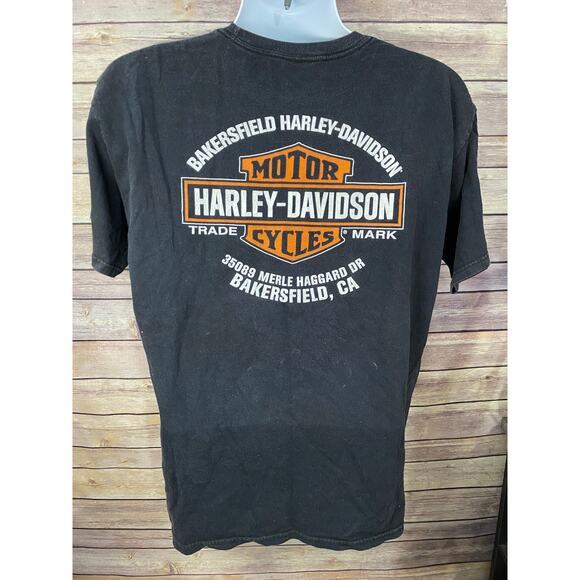 Harley-Davidson Large 2012 Large Legendary Motorcycle Eagle Flame Graphic - Picture 2 of 12